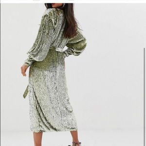 ASOS midaxi sequin dress evening